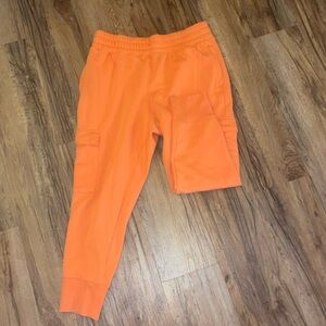 DSG Orange Cargo Sweatpants